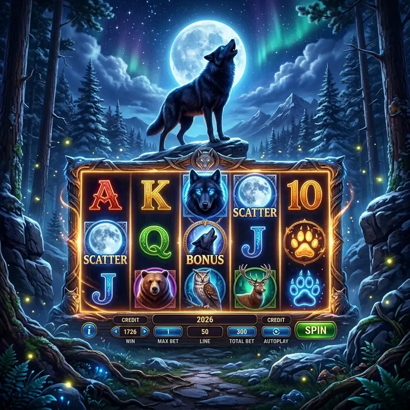 Black Wolf slot online demo, bonus