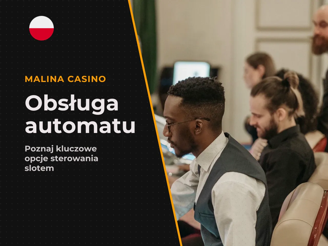 Interfejs automatu i najważniejsze opcje. Panel