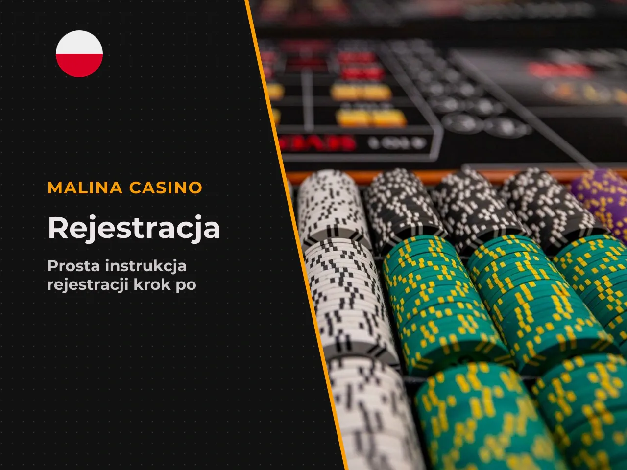 Wymagania przed rejestracją w Malina Casino