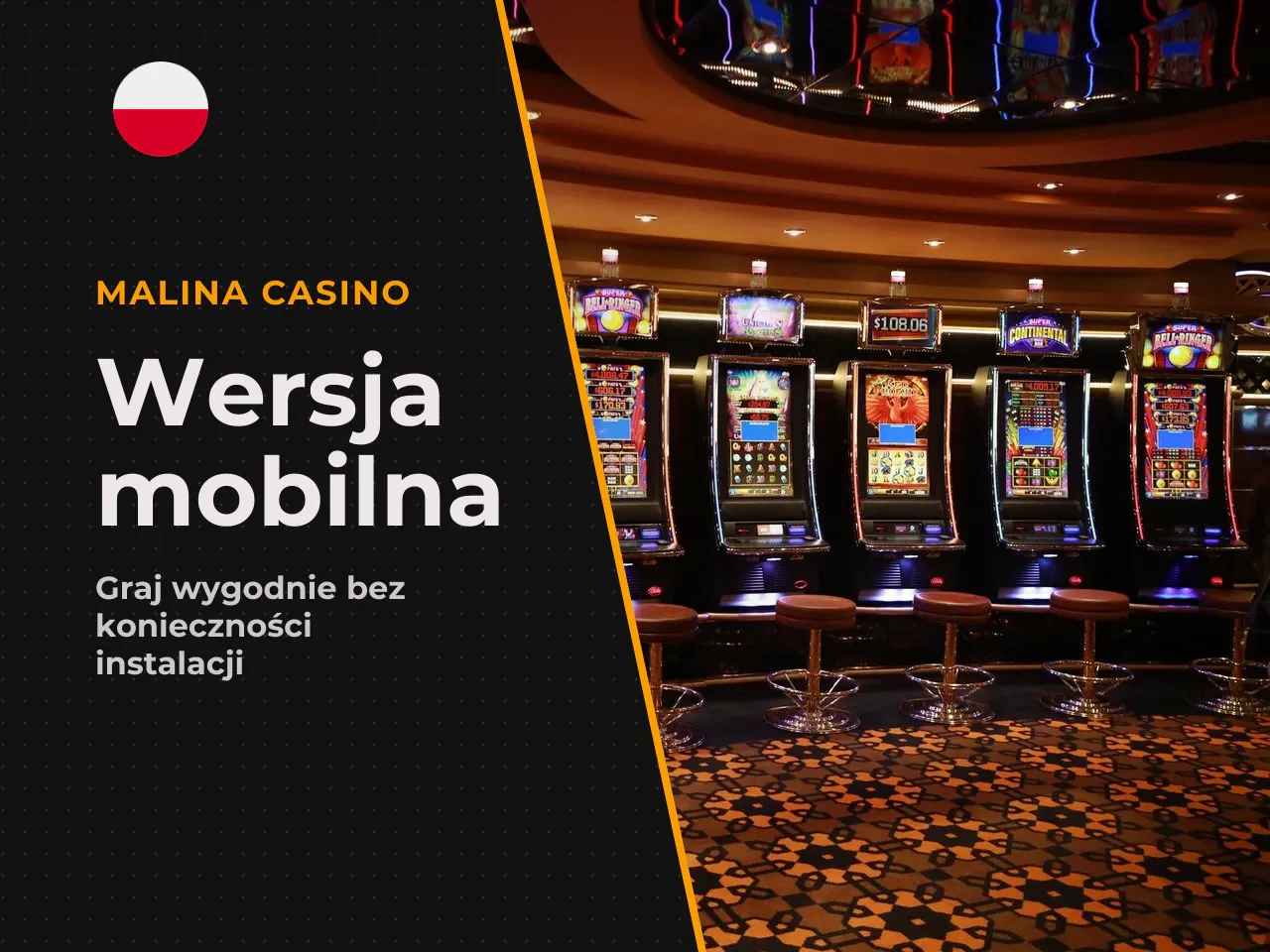 Malina Casino wersja przeglądarkowa jako alternatywa