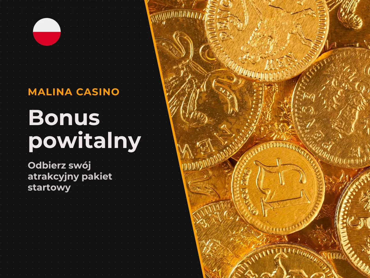 Oferta powitalna Malina Casino sign up