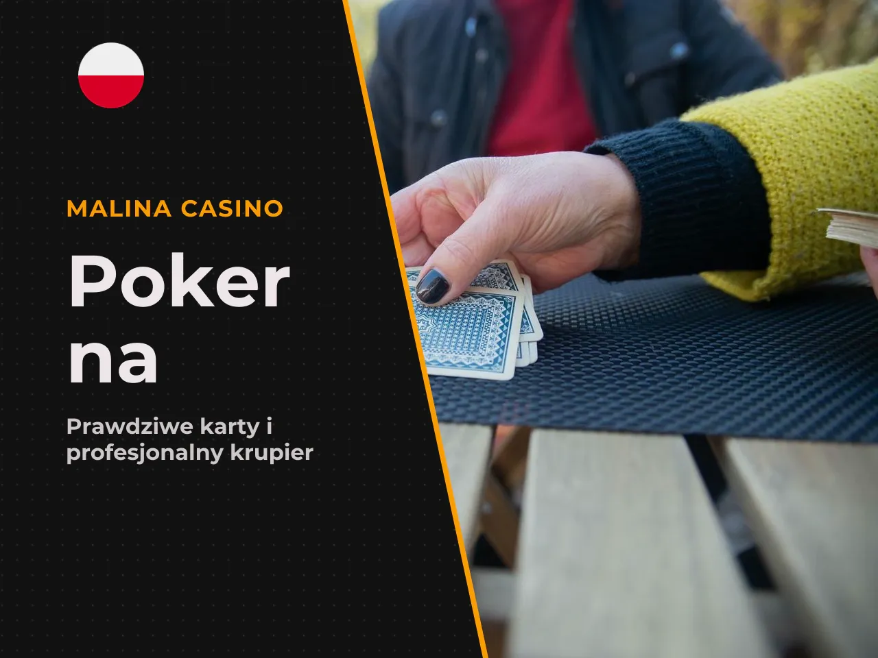 Poker kasyno na żywo ma jedną