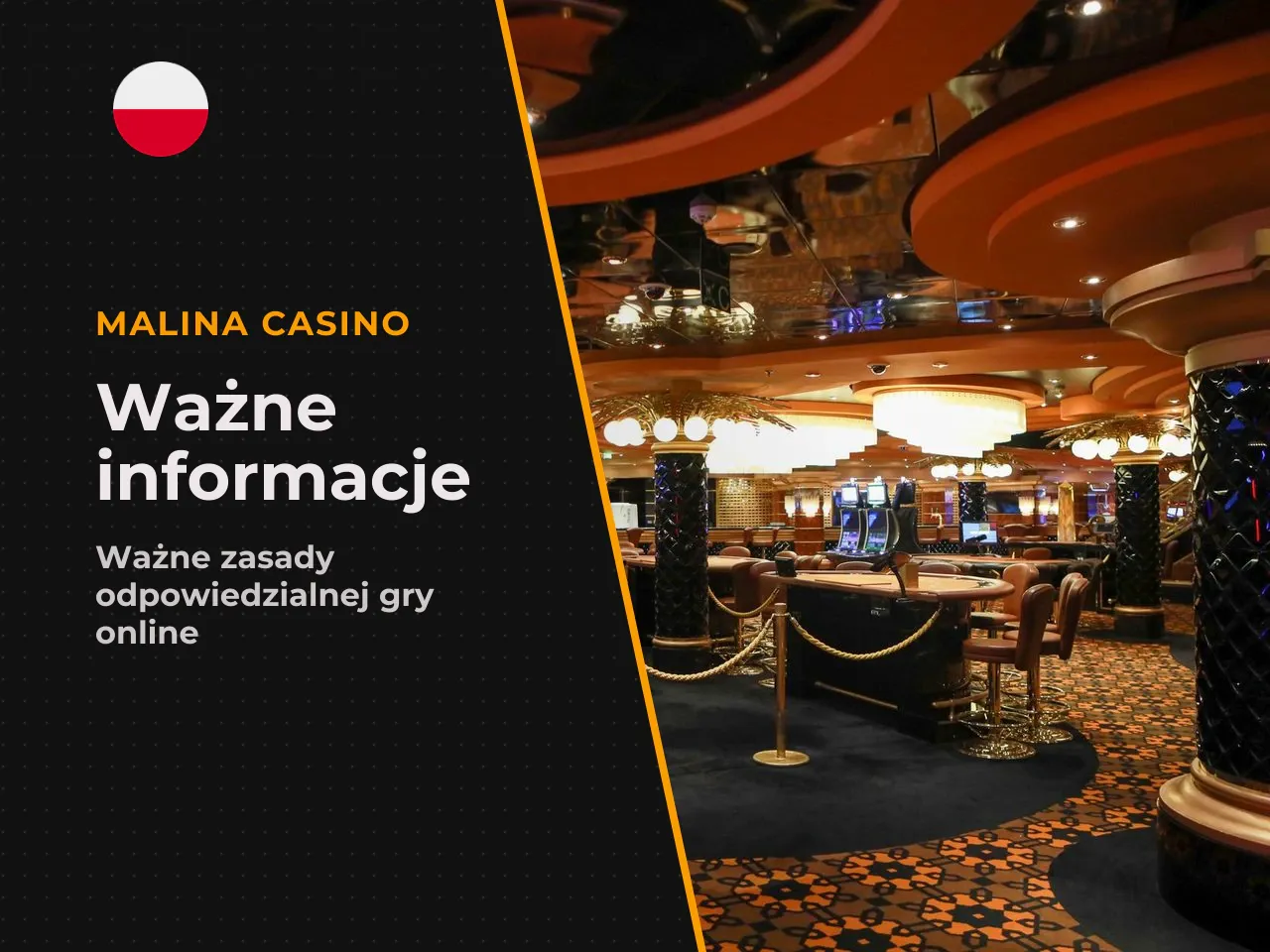 Co ważne, Malina Casino nie figuruje