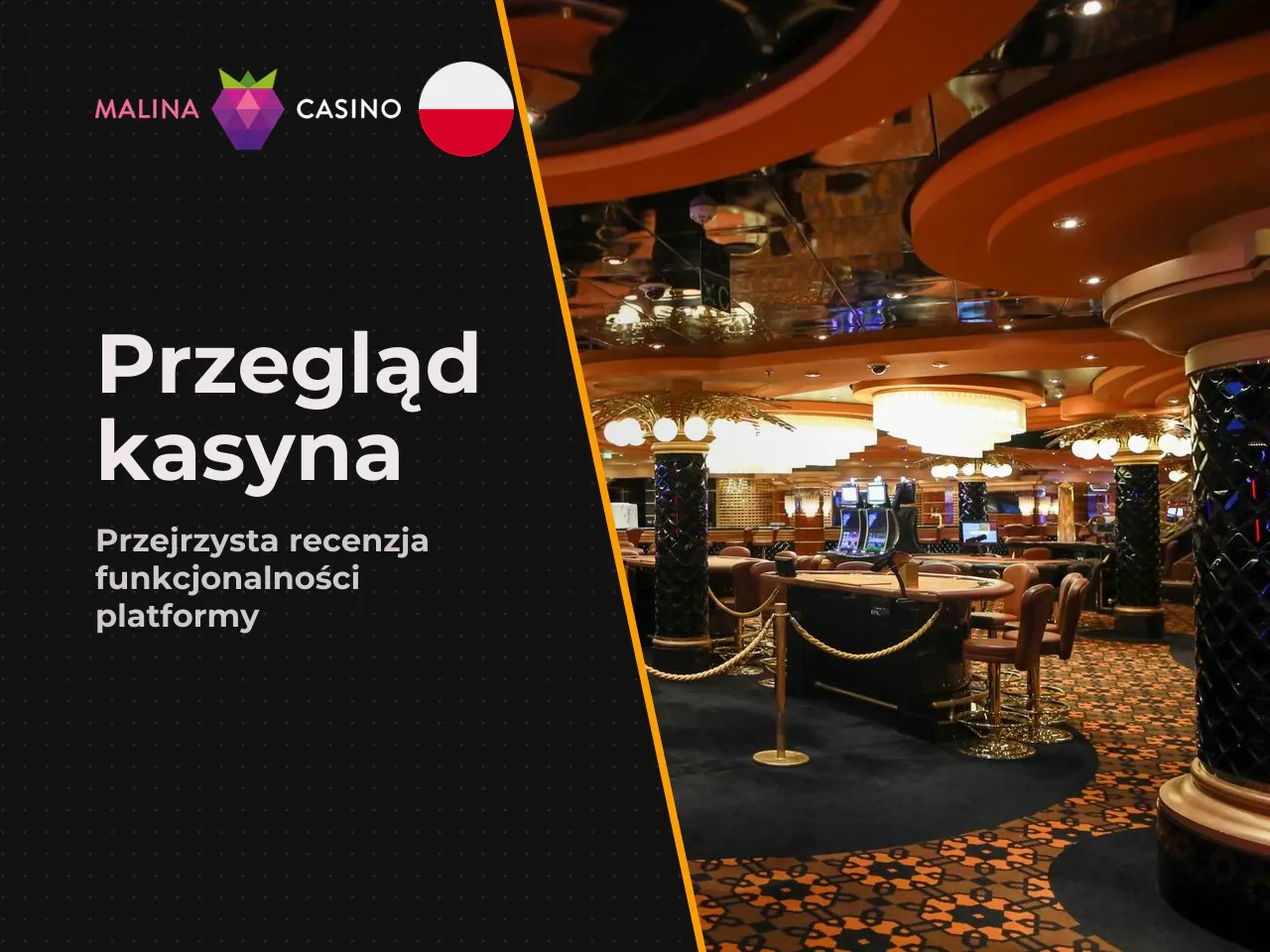 Malina Casino online - pierwsze wrażenie
