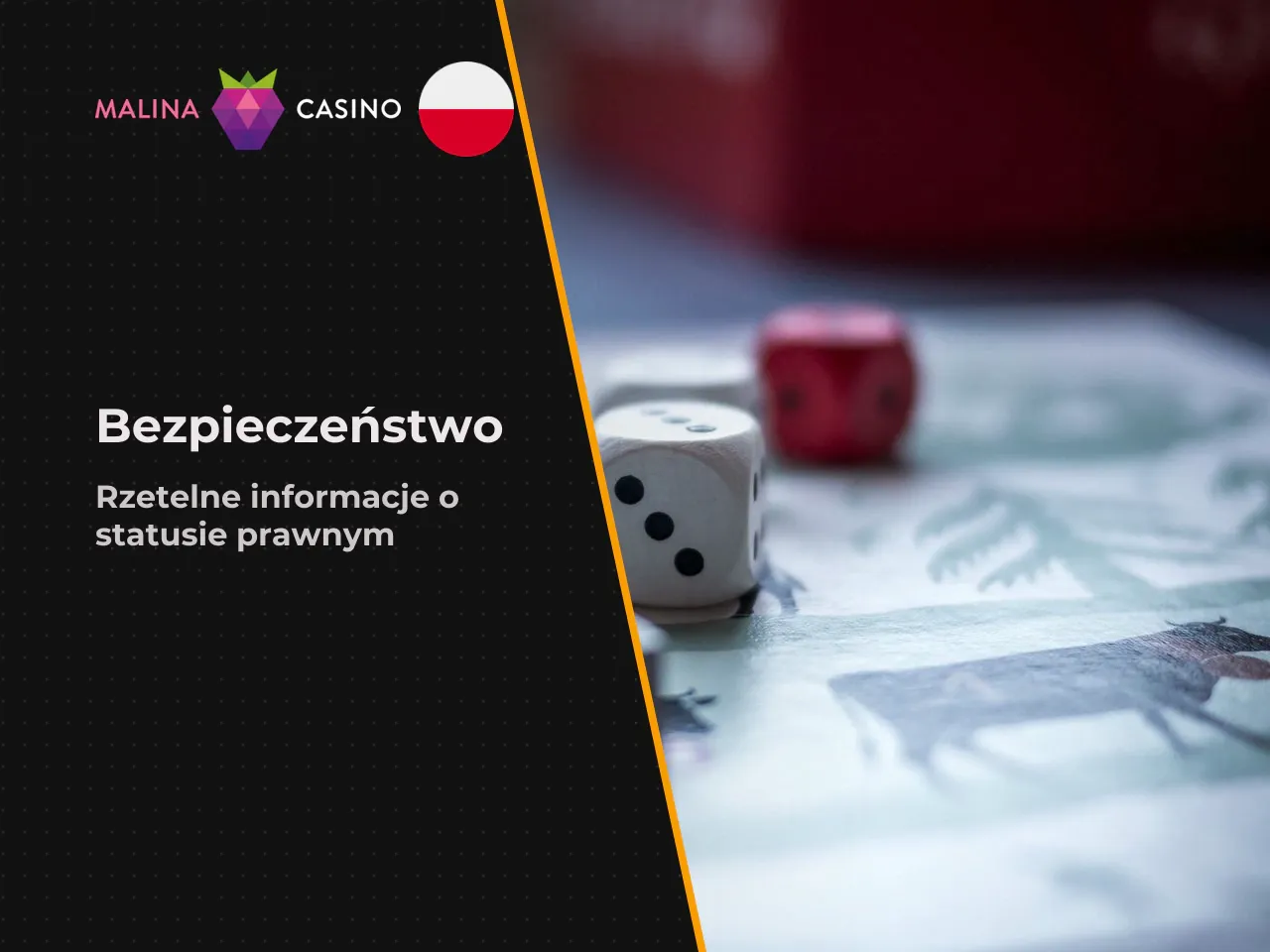 Co oznacza legalność Malina Casino w